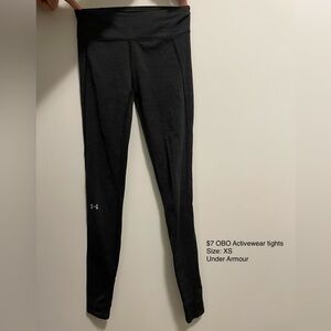 Under Armour Black Performance Leggings